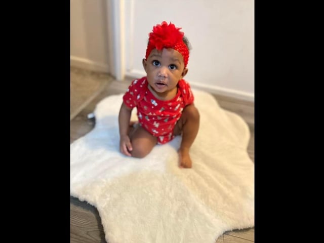 Baby Temiola was born on March 27, weighing six pounds and six ounces.