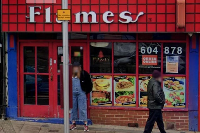 • Rated 3: Flames Pizza & Grill at 28 York Road, Northampton, Nn1 5qh; rated on September 6
