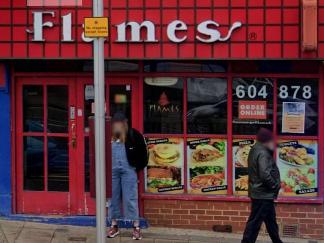 • Rated 3: Flames Pizza & Grill at 28 York Road, Northampton, Nn1 5qh; rated on September 6