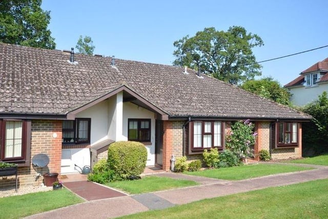 This modern retirement bungalow in Ash Grove, Fernhurst, is on the market for £220,000 with Warren Powell-Richards.
