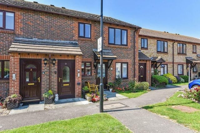 This first floor warden-assisted retirement apartment, in Windmill Court, East Wittering, is on the market for £180,000 with Hawkins & Smith Estate Agents.