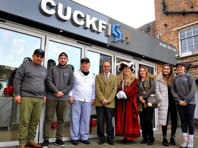 Cuckfish is based in unit 3 of The Clock House in Cuckfield High Street and has a rating of 4.5 based on 77 Google reviews. One reviewer said: "It's clear that they care deeply about quality of food and customer service." Another said: "Quite possibly the best chip shop I've experienced in my 37 years of life."