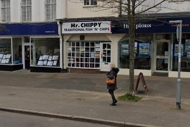 Mr Chippy is based in The Broadway, Haywards Heath, and has a rating of 4.6 from 100 Google reviews. "First time using this place and totally blown away," said one reviewer. "Service was excellent and the product absolutely superb." Picture: Google Street View.