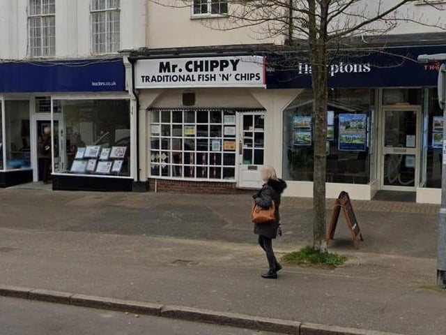 Mr Chippy is based in The Broadway, Haywards Heath, and has a rating of 4.6 from 100 Google reviews. "First time using this place and totally blown away," said one reviewer. "Service was excellent and the product absolutely superb." Picture: Google Street View.