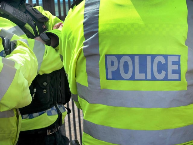 Officers were called to reports of a slow moving vehicle (SMV) being stolen. It was located and intercepted eight minutes later and the driver taken into custory, charged with multiple offences.