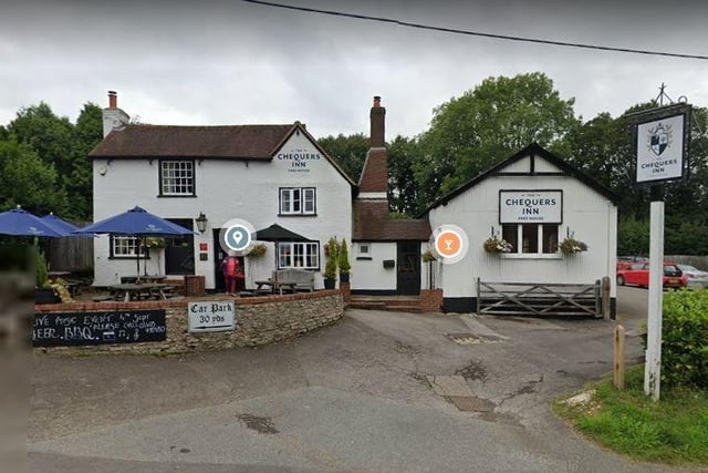 The Chequers Inn in Rowhook Road, Horsham, has been rated four and a half out of five from 541 reviews of its fish and chips.