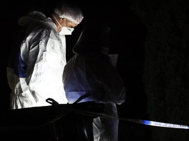 Sussex Police were called to Stonefield Way, Burgess Hill, at about 10.15pm on Wednesday (January 26). Picture: Eddie Mitchell.