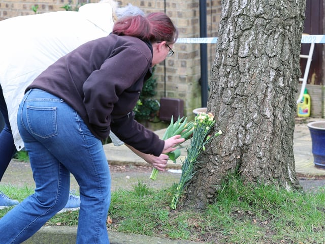 Sussex Police said detectives are investigating the death of a 55-year-old woman at a house in Stonefield Way, Burgess Hill. Police said a 79-year-old man from Burgess Hill has been arrested on suspicion of murder and remains in police custody. Photo: Eddie Mitchell.