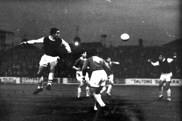 Next up were Third Division rivals QPR who were beaten 2-1 after extra time in a replay at London Road (pictured) after an exciting 3-3 draw at Loftus Road. Note the replay attracted the bigger gate. December 5, 1964. QPR 3, Posh 3 (Barnes, Deakin, pen, McNamee). Att: 6,502. December 9, 1964. Posh 2, QPR 1 (Deakin 2). Att: 15.289.