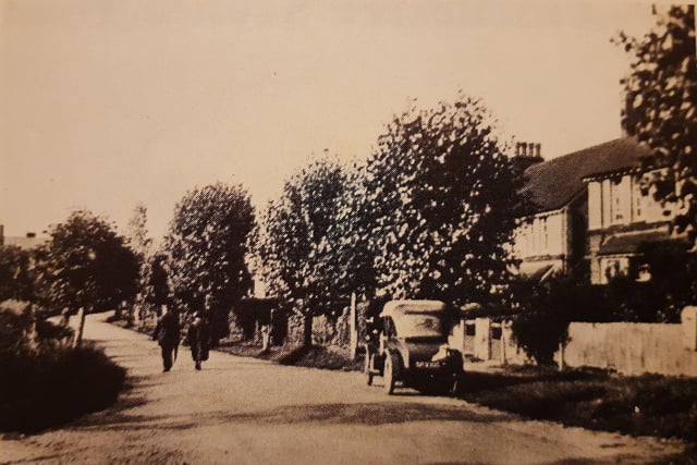Summersdale Road, Chichester, in the late 1920s. West Sussex Record Office traced the car number plate, PB 9305, and found it was first registered on November 21, 1922. The car was owned by Thomas W. Marshall from Bognor Regis.