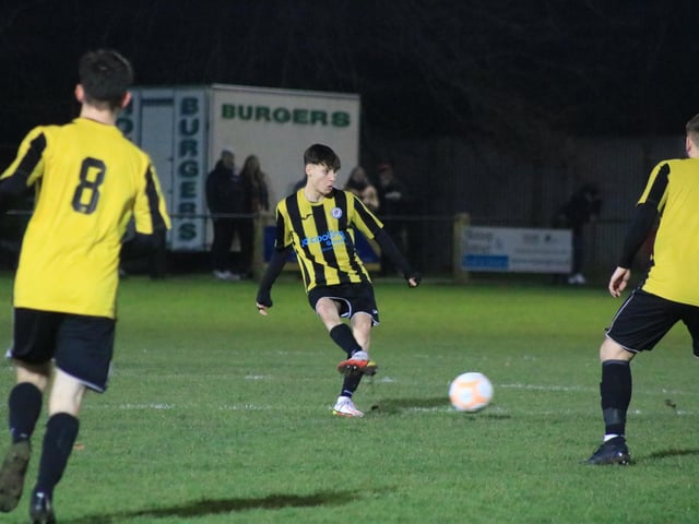 Holbeach United v Sleaford Town. Photo: Oliver Atkin