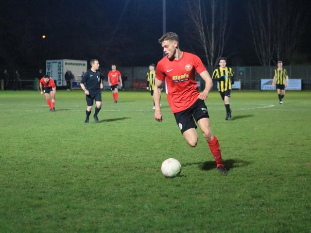 Holbeach United v Sleaford Town. Photo: Oliver Atkin