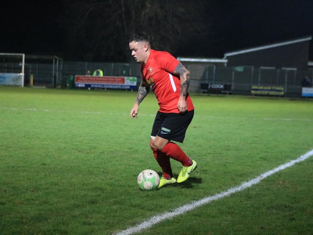 Holbeach United v Sleaford Town. Photo: Oliver Atkin