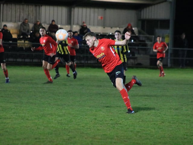 Holbeach United v Sleaford Town. Photo: Oliver Atkin