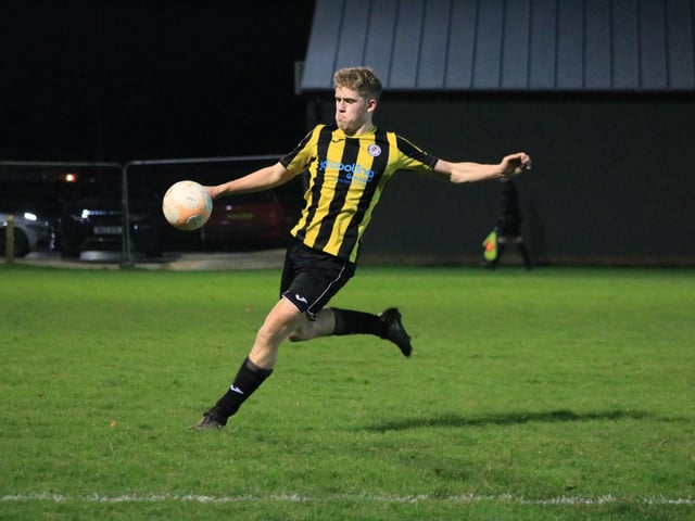 Holbeach United v Sleaford Town. Photo: Oliver Atkin