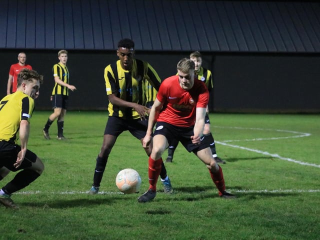 Holbeach United v Sleaford Town. Photo: Oliver Atkin