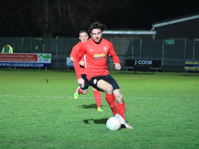 Holbeach United v Sleaford Town. Photo: Oliver Atkin