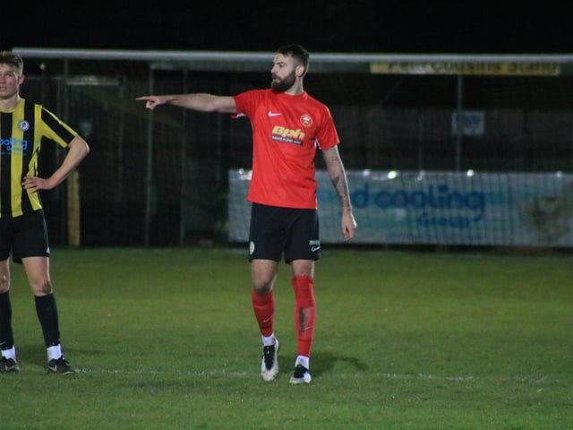 Holbeach United v Sleaford Town. Photo: Oliver Atkin