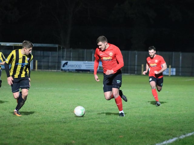Holbeach United v Sleaford Town. Photo: Oliver Atkin