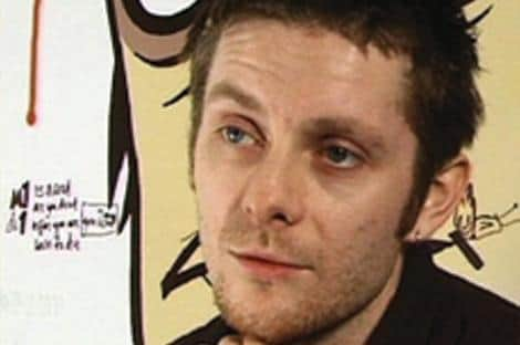 English artist and co-creator of virtual band Gorillaz, Jamie Hewlett.