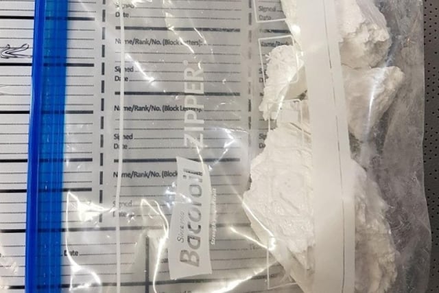 Drugs seized under Project ADDER by police. Picture from Sussex Police SUS-220203-171813001