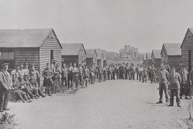 A Lines, Summerdown Camp
Courtesy of Eastbourne Heritage Service SUS-141103-153324001