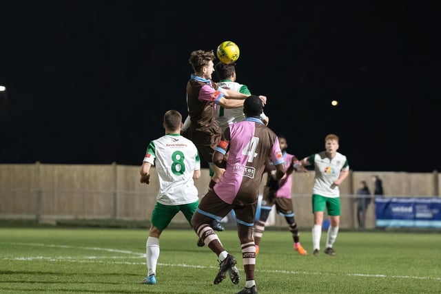 Images from the Rocks' 0-0 Isthmian premier division draw away to Corinthian-Casuals / Pictures: Trevor Staff