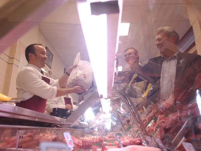Frank Brothers Butchers was thought to be the second oldest business in the city when it closed its doors - before reopening again in 2016.