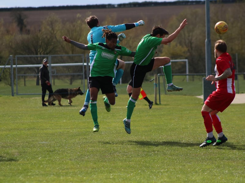 Horncastle Town v Sleaford Town Rangers. Photo: Oliver Atkin