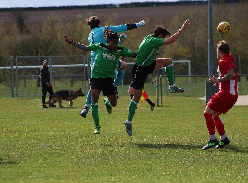 Horncastle Town v Sleaford Town Rangers. Photo: Oliver Atkin