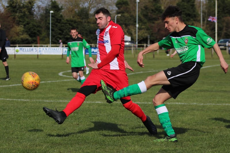 Horncastle Town v Sleaford Town Rangers. Photo: Oliver Atkin