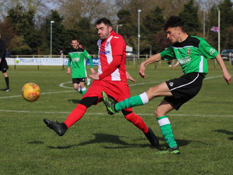 Horncastle Town v Sleaford Town Rangers. Photo: Oliver Atkin