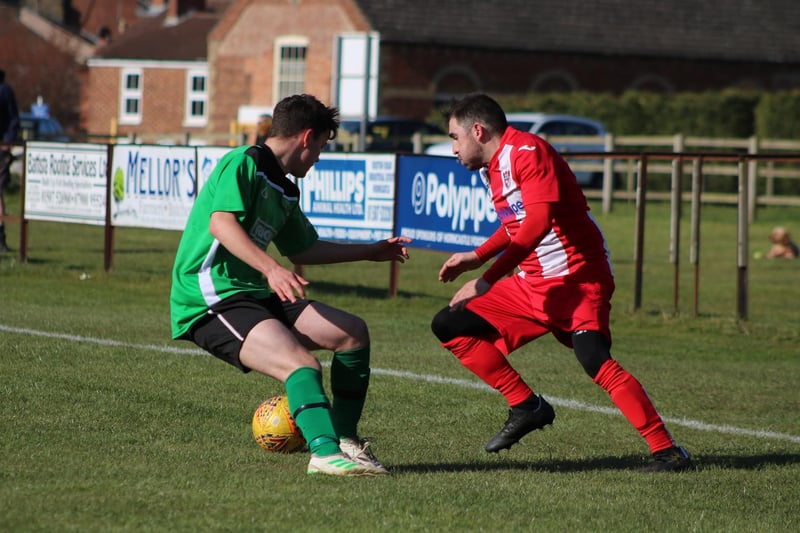 Horncastle Town v Sleaford Town Rangers. Photo: Oliver Atkin