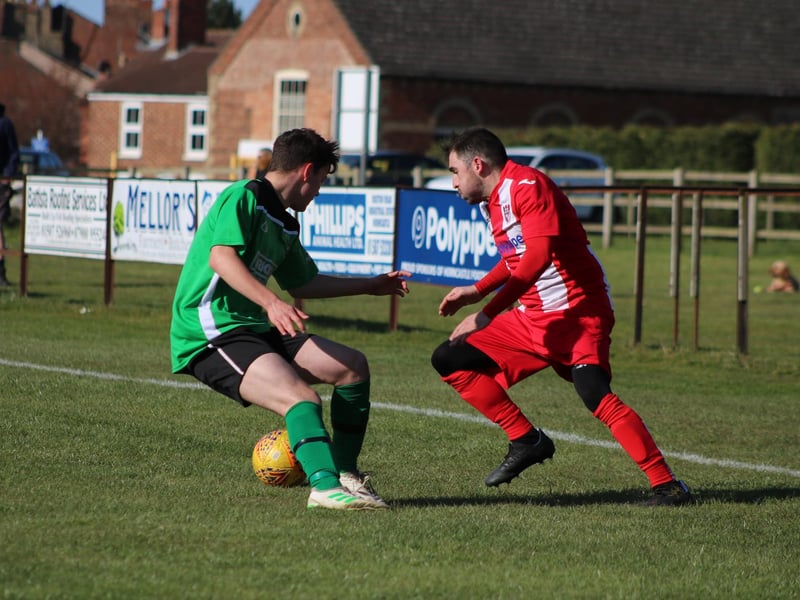 Horncastle Town v Sleaford Town Rangers. Photo: Oliver Atkin