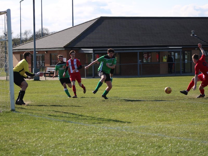 Horncastle Town v Sleaford Town Rangers. Photo: Oliver Atkin