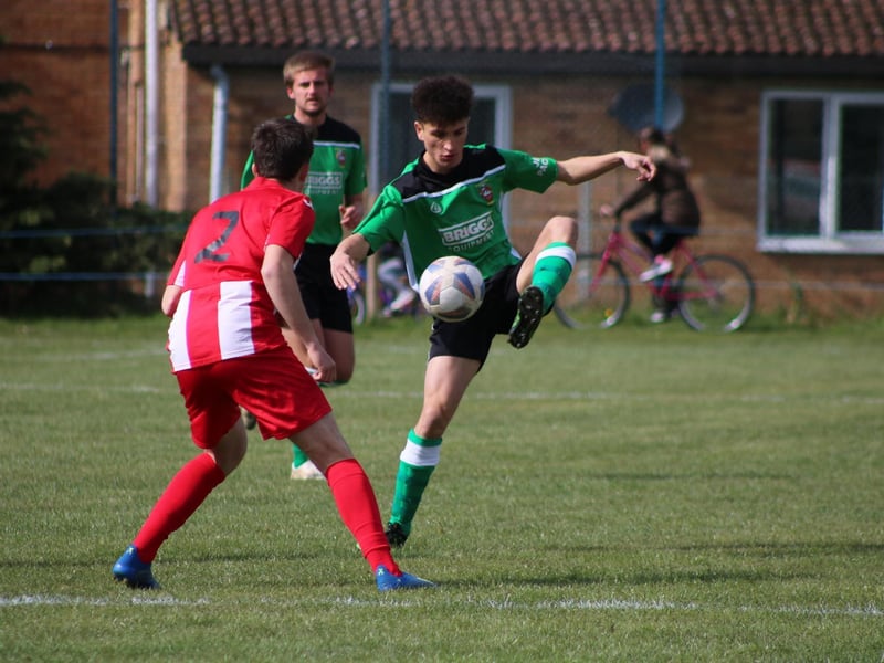 Horncastle Town v Sleaford Town Rangers. Photo: Oliver Atkin
