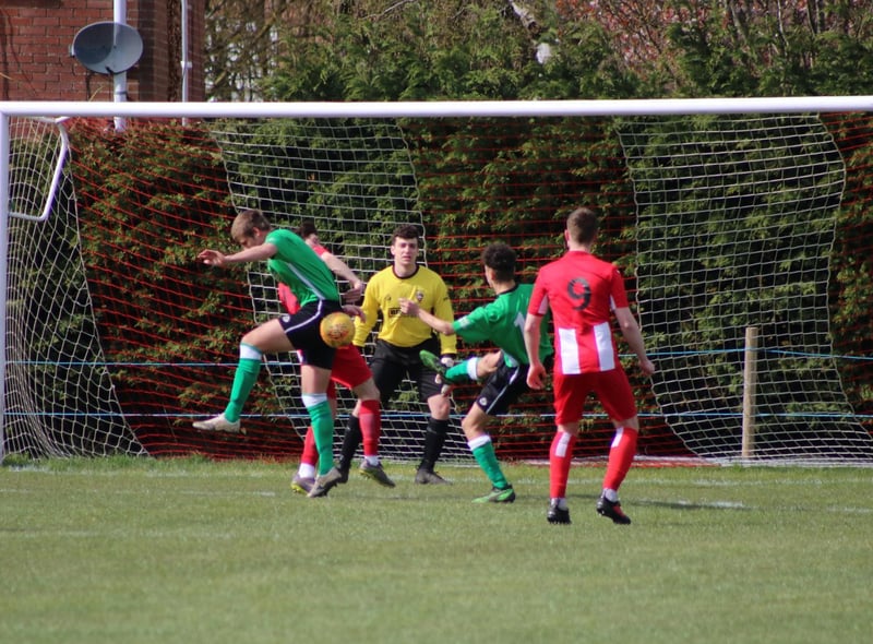 Horncastle Town v Sleaford Town Rangers. Photo: Oliver Atkin