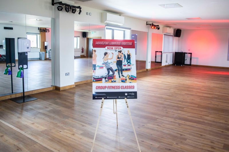 A new fitness studio has been added for exercise classes. Photo: Kirsty Edmonds.