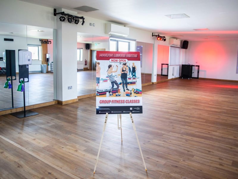 A new fitness studio has been added for exercise classes. Photo: Kirsty Edmonds.