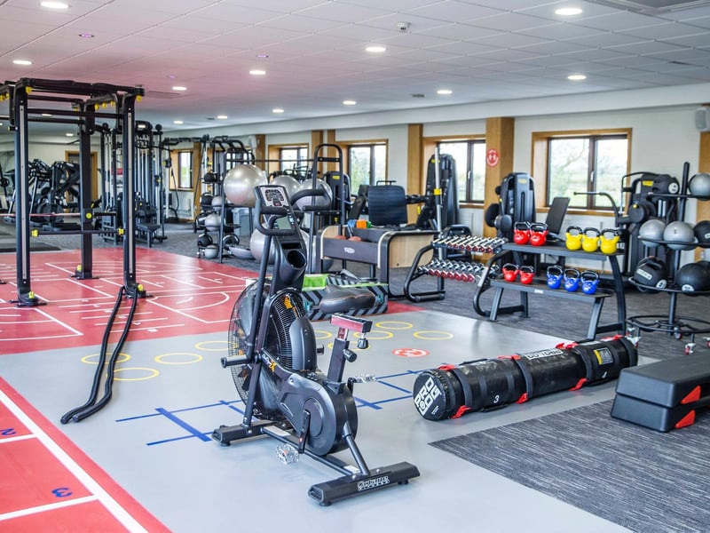 There is also cross fit equipment available. Photo: Kirsty Edmonds.