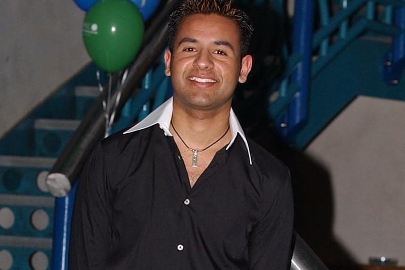 Look finalists for 2002 at Liquid nightclub. Sharaq Mohammed (20)