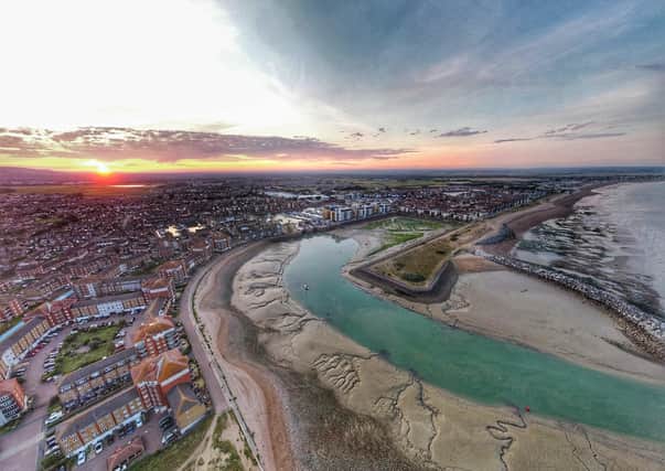 Allen Taylor took this sweeping shot of Sovereign Harbour with his drone. "Photography is a huge passion of mine," he said. SUS-210917-100638001