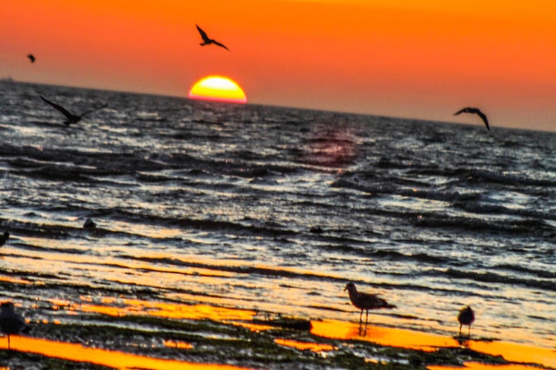 September sunrise near Eastbourne Bandstand, taken by John Stillwell with a Canon EOS 700D. SUS-210917-115822001