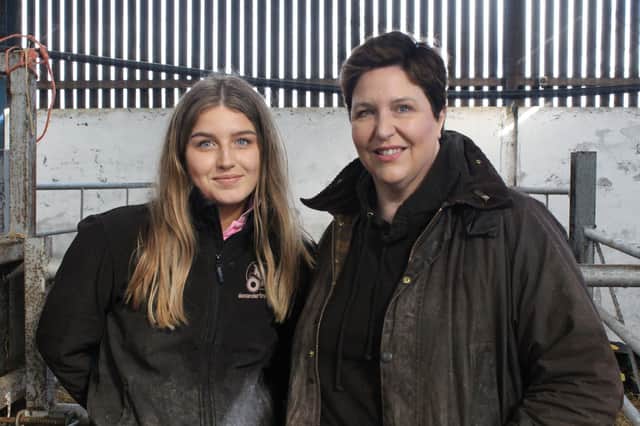 Libby Clarke, a mum-of-two from the Mageralin area, rears award-winning beef Shorthorn and Charolais with her daughter Lucy.
