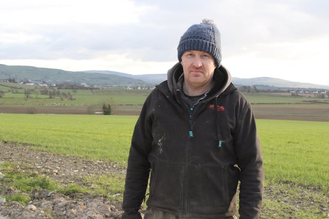Jamie Rankin is a third-generation farmer who farms several hundred acres of land both sides of the border in counties Londonderry and Donegal.
