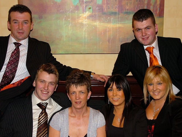 Enjoying the night at Ogra Colmcille GFC annual presentation dinner dance.