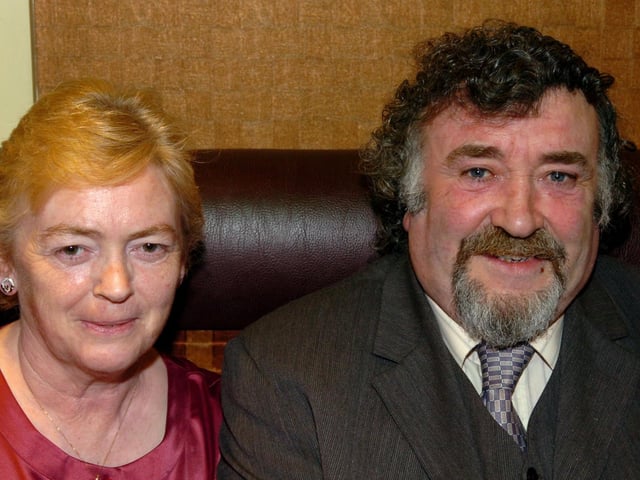 Mr and Mrs Mark Bell who attended the Ogra Colmcille GFC annual presentation dinner dance in 2007.
