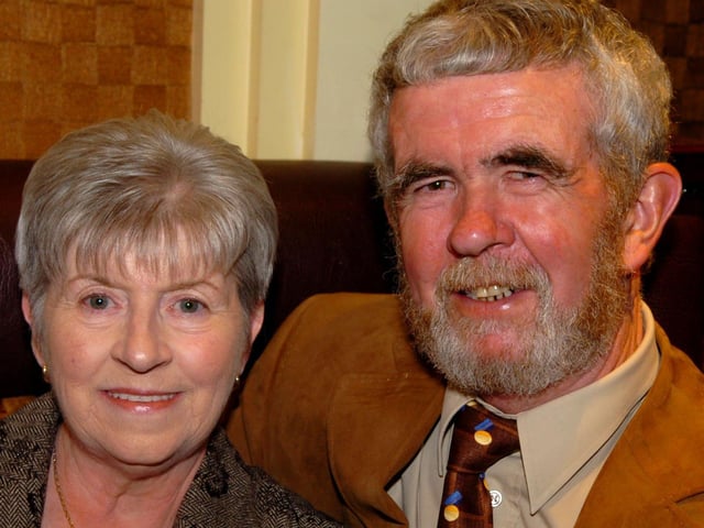 Enjoying the night out in the Greenvale Hotel.