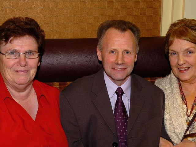 Enjoying the night out in 2007.