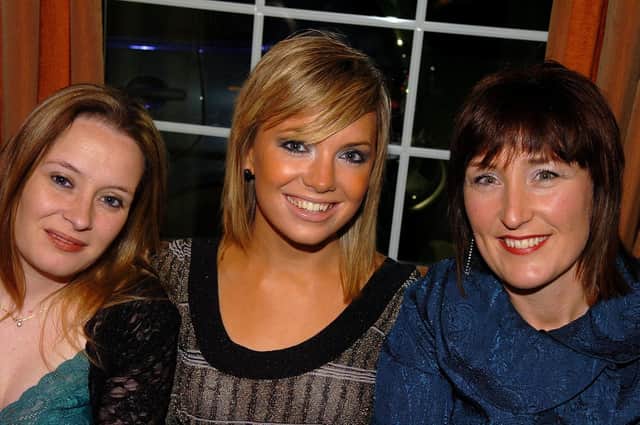 Smiles all round at Ogra Colmcille GFC annual dinner dance held in the Greenvale Hotel in 2007.